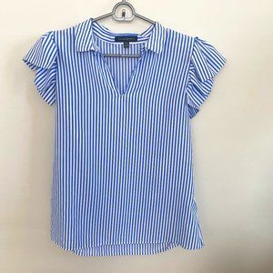 Banana Republic Soft Satin Collar Shirt